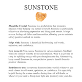 Sunstone Point Necklace