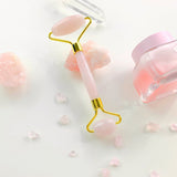 Rose Quartz Facial Roller.