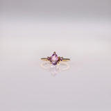 Princess Of The Divine Amethyst Crystal Ring